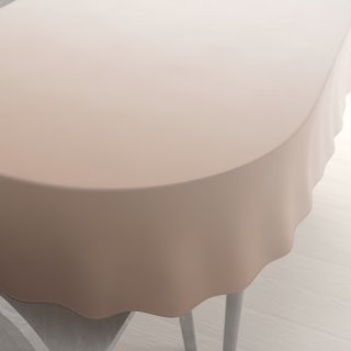 Velký teflonový oválný ubrus TF-096 Pudrově béžový bez vzoru - Biante.cz Velký teflonový oválný ubrus TF-096 Pudrově béžový bez vzoru - Biante.cz