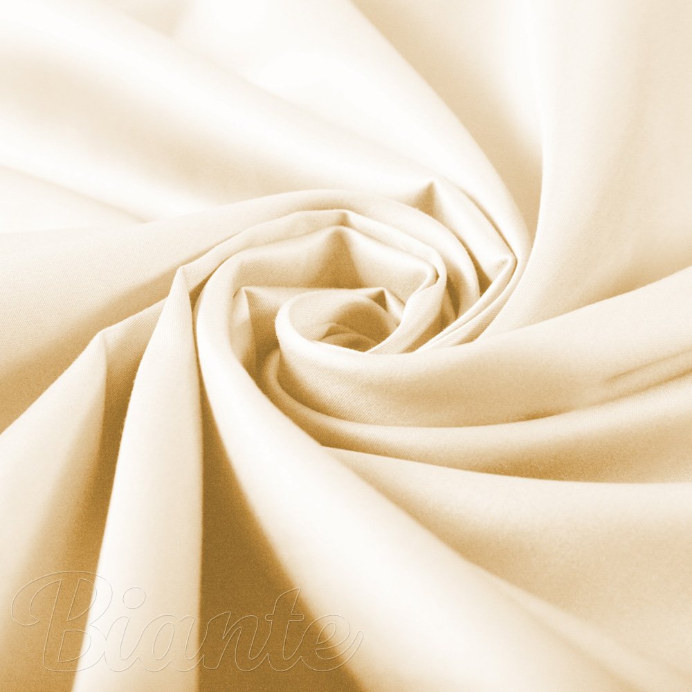 Látka bavlnený satén ST-007 Vanilková - šírka 280 cm - 2.AKOSŤ - detail 3 - Biante.sk