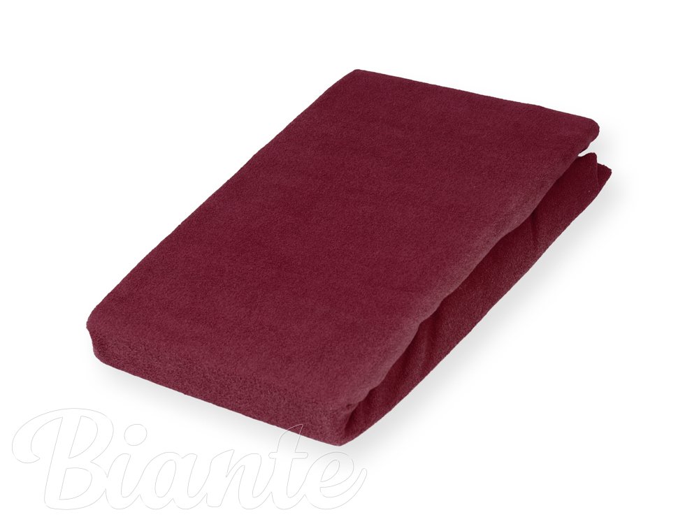 Froté napínací prostěradlo na extra vysokou matraci FR-011 Bordó - detail 2 - Biante.cz Froté napínací prostěradlo na extra vysokou matraci FR-011 Bordó - detail 2 - Biante.cz