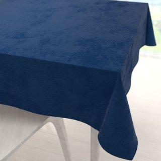 Sametový čtvercový ubrus Velvet Premium SVP-036 Námořnická modrá - Biante.cz
