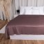 Sametový přehoz na postel Velvet Premium SVP-019 Hnědofialový - Biante.cz