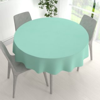 Teflonový kulatý ubrus - Paris TF-052 Mintový - detail 1 - Biante.cz