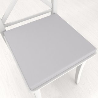 Štvorcový podsedák Rongo RG-016 Svetlo sivý - 38x38x3 cm - Biante.sk