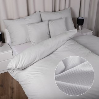 Hřejivé povlečení Velvet Brick SVB-206 Světle šedé - Biante.cz Hřejivé povlečení Velvet Brick SVB-206 Světle šedé - Biante.cz