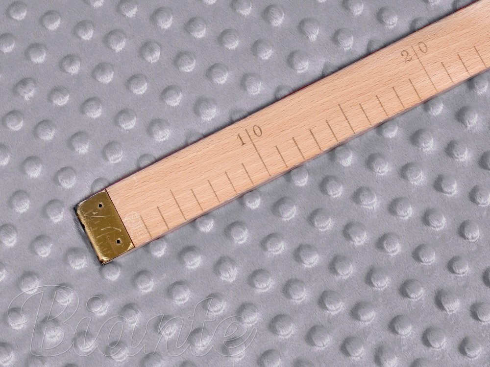 Dětská látka Minky 3D puntíky MKP-048 Šedá - šířka 150 cm - detail 5 - Biante.cz Dětská látka Minky 3D puntíky MKP-048 Šedá - šířka 150 cm - detail 5 - Biante.cz