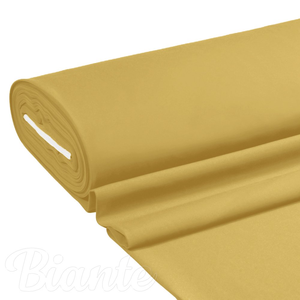 Dekorační jednobarevná látka Rongo RG-098 Hořčicová - šířka 150 cm - detail 1 - Biante.cz